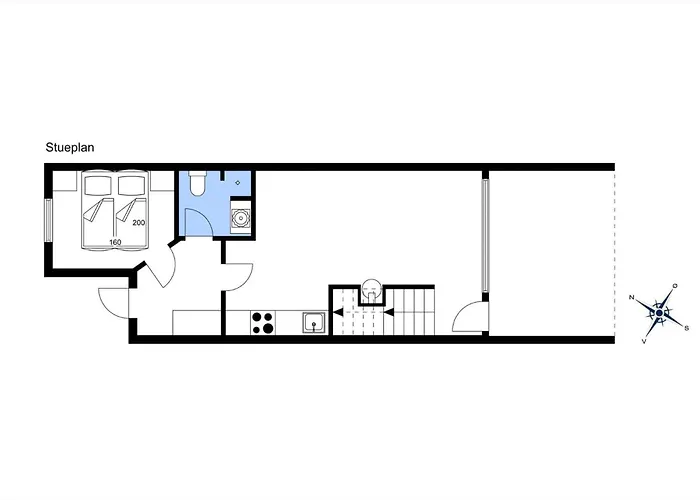 公寓 Bv160-blavand-fyrvej-26-lej-2 布拉万德
